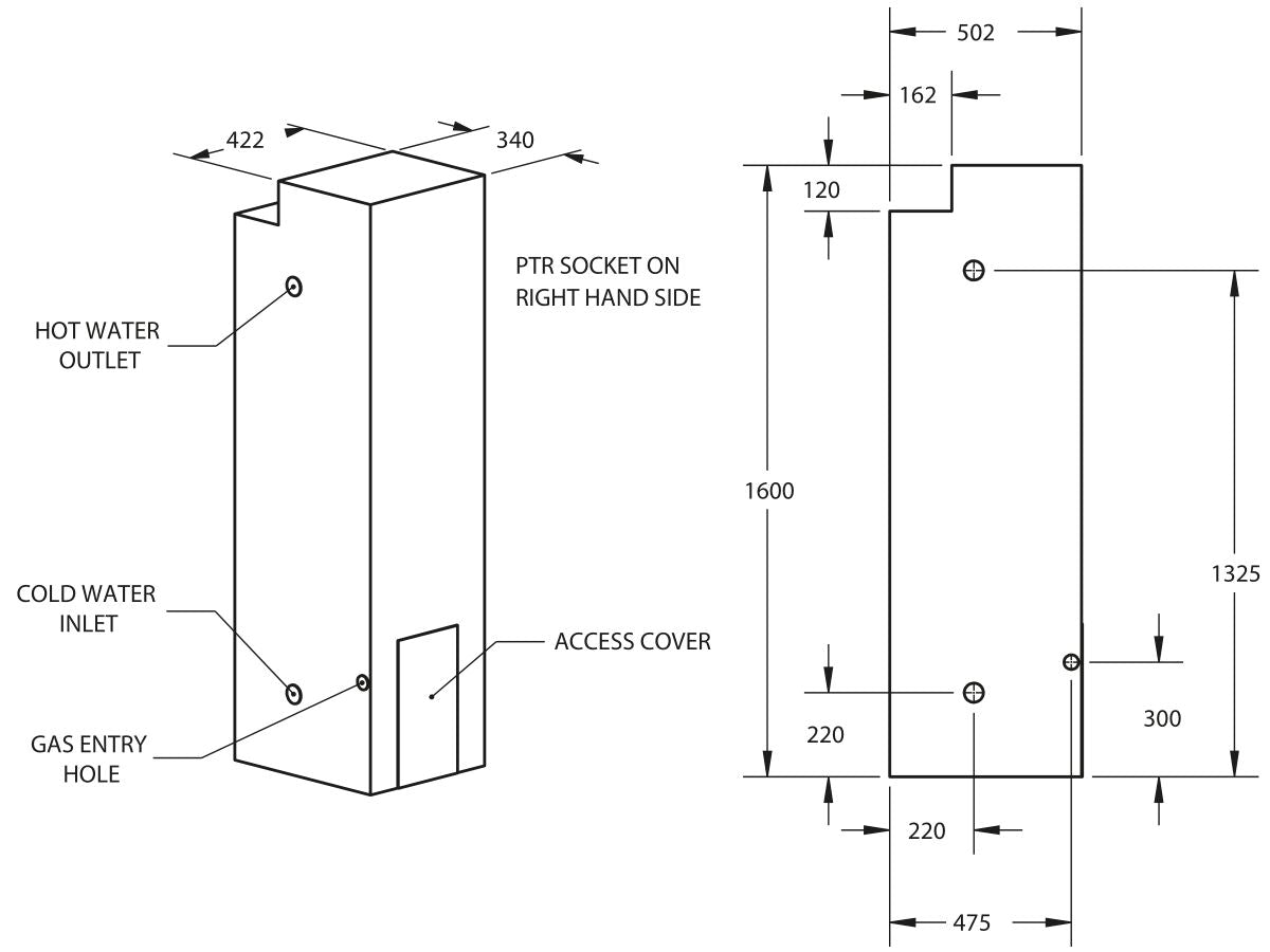 Thermann 4 Star 135L LPG Hot Water System